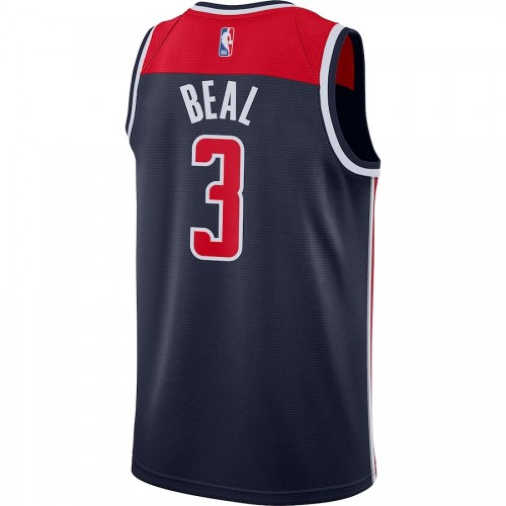 Men's Washington Wizards Bradley Beal #3 Navy Swingman Jersey - Statement Edition-Pro Kit Vault | Brand New 26/27 Sports Jerseys